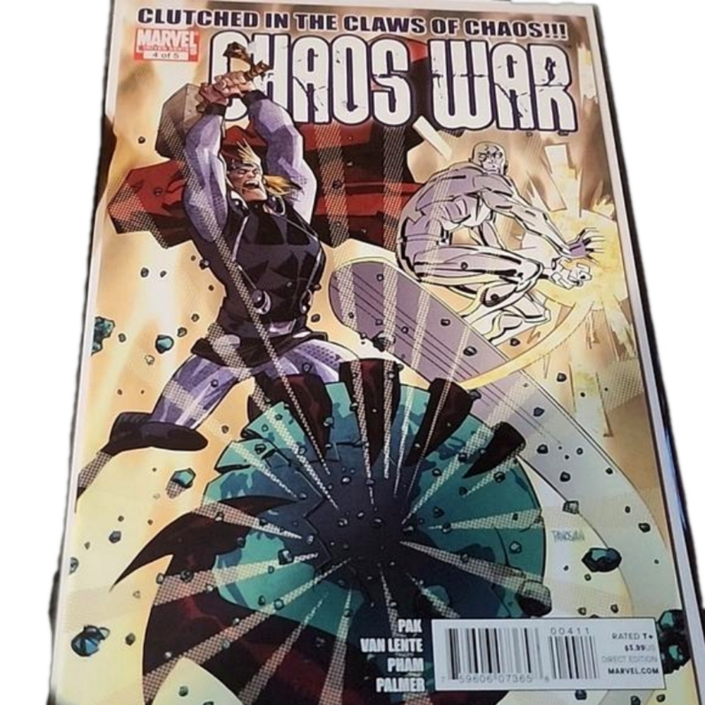 Chaos War #4 (of 5) Marvel Limited Series – Thor vs Silver Surfer